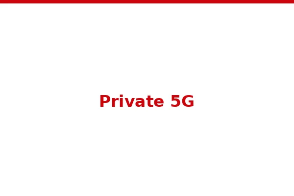 Private 5G deployment at a manufacturing plant with 10,000 connected sensors, AGVs, and AR headsets